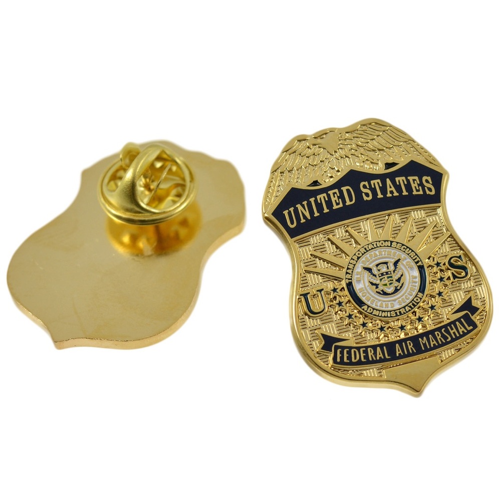 United States US Federal Air Marshal TSA New York Badge Pin